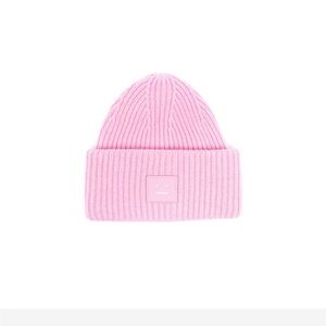 Acne Studios Baby Pink Beanie